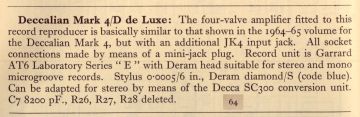 Decca-Deccalian ;Mk4D Deluxe_Deccalian Mk4D Deluxe-1965.RTV.Gram.Xref preview